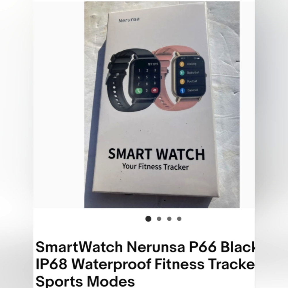 Smart watch and screen protector